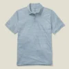 Performance Golf Shirt: enfärgad och randig Performance Golf Shirt: enfärgad och randig