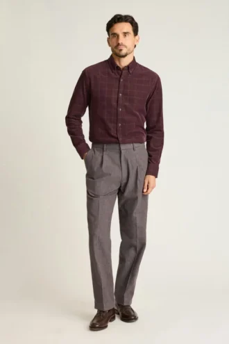 Pleated Trousers för män från Bonobos | Skräddarsydd värme i ullblandning Pleated Trousers för män från Bonobos | Skräddarsydd värme i ullblandning