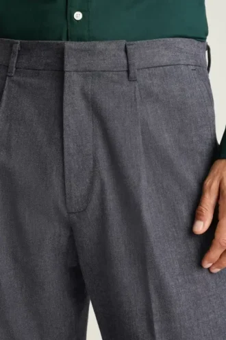 Pleated Trousers för män från Bonobos | Skräddarsydd värme i ullblandning Pleated Trousers för män från Bonobos | Skräddarsydd värme i ullblandning