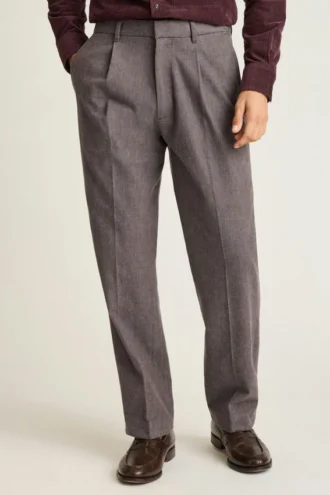 Pleated Trousers för män från Bonobos | Skräddarsydd värme i ullblandning Pleated Trousers för män från Bonobos | Skräddarsydd värme i ullblandning