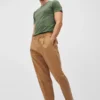 Plisserade stretch-chino-shorts Plisserade stretch-chino-shorts