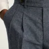 Plisserade ullbyxor | Eleganta ullbyxor med vintage-känsla Plisserade ullbyxor | Eleganta ullbyxor med vintage-känsla