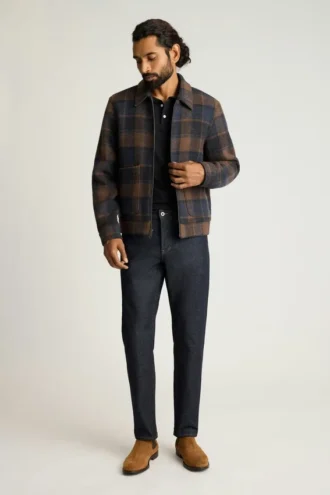 Pålitligt snygga Bonobos japanska stretchjeans med selvedge
