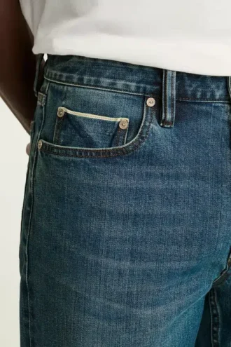 Pålitligt snygga Bonobos japanska stretchjeans med selvedge