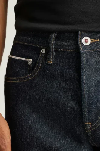 Pålitligt snygga Bonobos japanska stretchjeans med selvedge