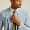Portugisisk kostymjacka i stretchchambray Portugisisk kostymjacka i stretchchambray