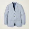 Portugisisk kostymjacka i stretchchambray Portugisisk kostymjacka i stretchchambray