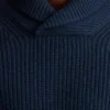 Pullover med sjalkrage Pullover med sjalkrage