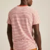 Randig slub-T-shirt Randig slub-T-shirt