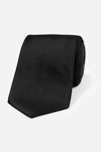 Satin-smokingkravatt – lång
