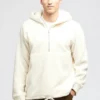 Sherpa-hoodie med halv dragkedja för herr Sherpa-hoodie med halv dragkedja för herr