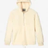 Sherpa-hoodie med halv dragkedja för herr Sherpa-hoodie med halv dragkedja för herr