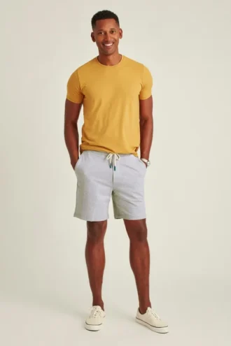 Shorts i stretchig frotté