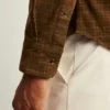 Skjortan i stretchcord Skjortan i stretchcord