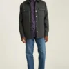 Skjortjacka för män från Bonobos | Italiensk borstad twill-skjortjacka Skjortjacka för män från Bonobos | Italiensk borstad twill-skjortjacka