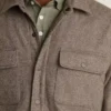 Skjortjacka för män från Bonobos | Italiensk borstad twill-skjortjacka Skjortjacka för män från Bonobos | Italiensk borstad twill-skjortjacka