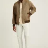 Slitstark, chic och stilfull Harrington-jacka i linne från Bonobos Slitstark, chic och stilfull Harrington-jacka i linne från Bonobos