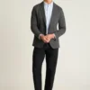 Stickad blazer