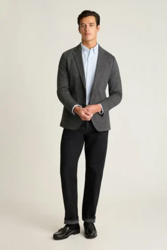 stickad blazer 1 9 330x495 - Stickad blazer