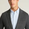 Stickad blazer