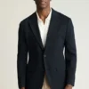 Stickad blazer