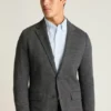 Stickad blazer