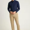 Stretch-chino i bomull Stretch-chino i bomull
