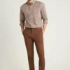 Stretch-chino i bomull Stretch-chino i bomull