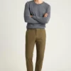 Stretch-chino i bomull Stretch-chino i bomull