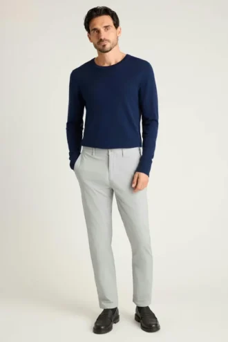 Stretch-chino i bomull