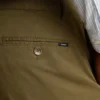 Stretch-chino i bomull Stretch-chino i bomull