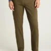 Stretch-chino i bomull Stretch-chino i bomull