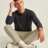 Stretch Washed Chino: Skräddarsydda chinos med Slim Fit-passform Stretch Washed Chino: Skräddarsydda chinos med Slim Fit-passform
