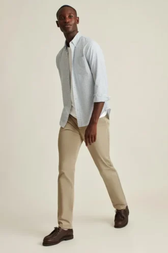 Stretch Washed Chino: Skräddarsydda chinos med Slim Fit-passform Stretch Washed Chino: Skräddarsydda chinos med Slim Fit-passform