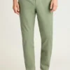 Stretch Washed Chino: Skräddarsydda chinos med Slim Fit-passform
