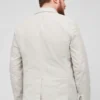 Stretchbomullsblazer i stora storlekar