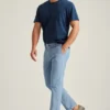 Stretchbyxor i chambray Stretchbyxor i chambray