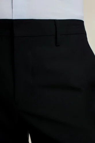 Stretchiga dressbyxor i ull för herr