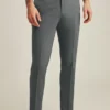 Stretchiga dressbyxor i ull för herr