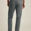 Stretchiga dressbyxor i ull för herr
