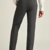 Stretchiga dressbyxor i ull för herr