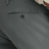 Stretchiga dressbyxor i ull för herr
