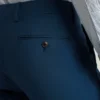 Stretchiga dressbyxor i ull för herr