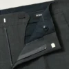 Stretchiga dressbyxor i ull för herr
