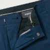 Stretchiga dressbyxor i ull för herr
