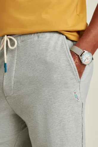 Stretchiga sweatpants i frotté