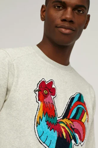 Sweatshirt med rund hals i begränsad upplaga