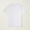 T-shirt i ekologisk bomull med V-ringning T-shirt i ekologisk bomull med V-ringning