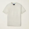 T-shirt i italienskt linne för män T-shirt i italienskt linne för män