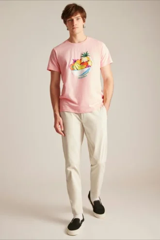 T-shirt med tryck